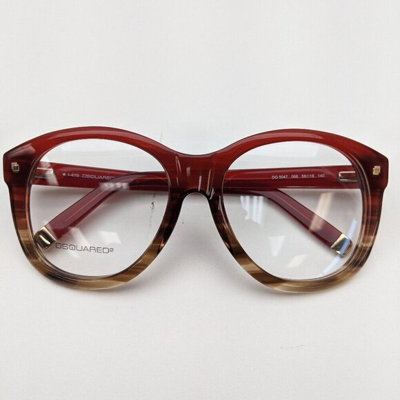 🕶️Made in Italy! Dsquared DQ5047-068 Eyeglasses 58-18-140 / JLE243🕶️​ - Picture 1 of 8